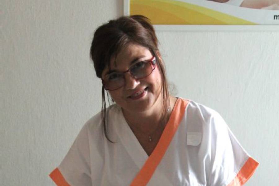 Speciální indická masáž hlavy. Foto: Nemocnice Agel Ostrava - Vítkovice