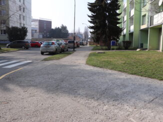 Chodník, sídliště