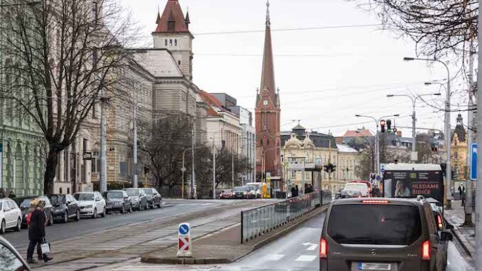 Červený kostel v Olomouci