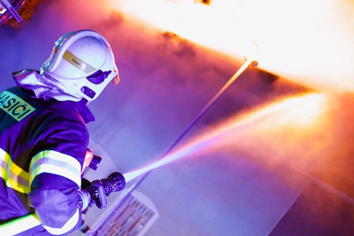 Požár rodinného domu