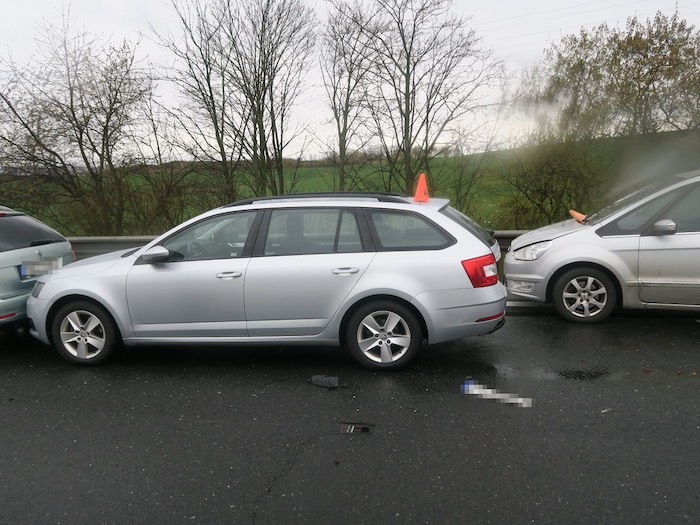 Hromadná nehoda na dálnici D 46