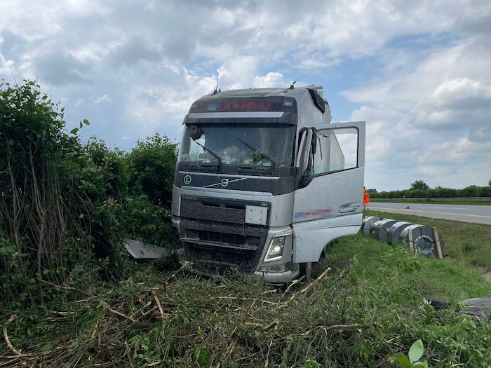 Dopravní nehoda na dálnici 