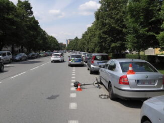 Nehoda na koloběžce