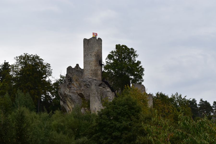 Zřícenina hradu Frýdštejn. Zdroj foto: Shutterstock.com/Andrew_85