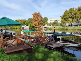 Přístaviště Hradecké paroplavební společnosti. Foto: Jan Matoušek