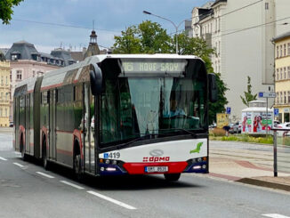Autobus MHD v Olomouci