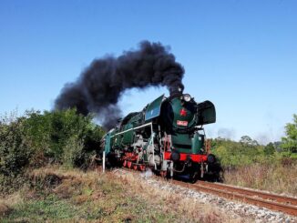 Parní lokomotiva Rosnička