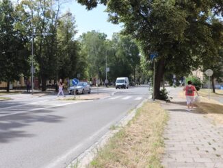 Ulice 9. května v Přerově