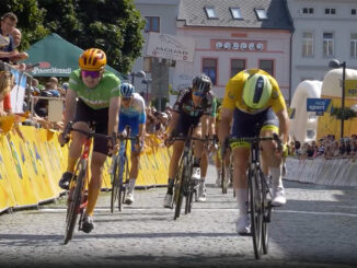 Dojezd cyklistického závodu