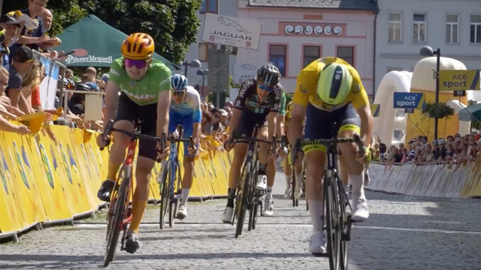 Dojezd cyklistického závodu