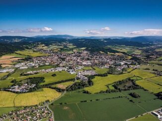 Šumperk - letecký pohled