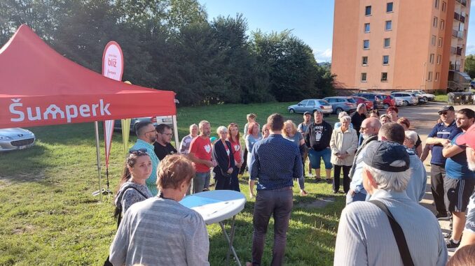 Mobilní radnice v Šumperku