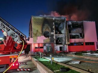 Požár funkcionalistické vily