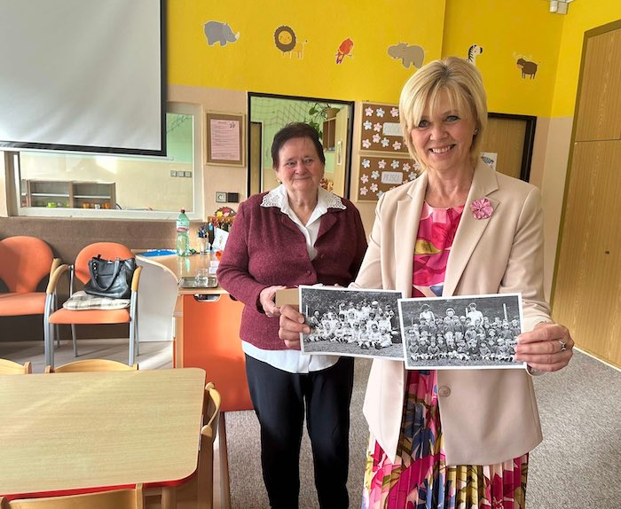 Manželka prezidenta republiky zahájila školní rok v Jindřichově na Staroměstsku