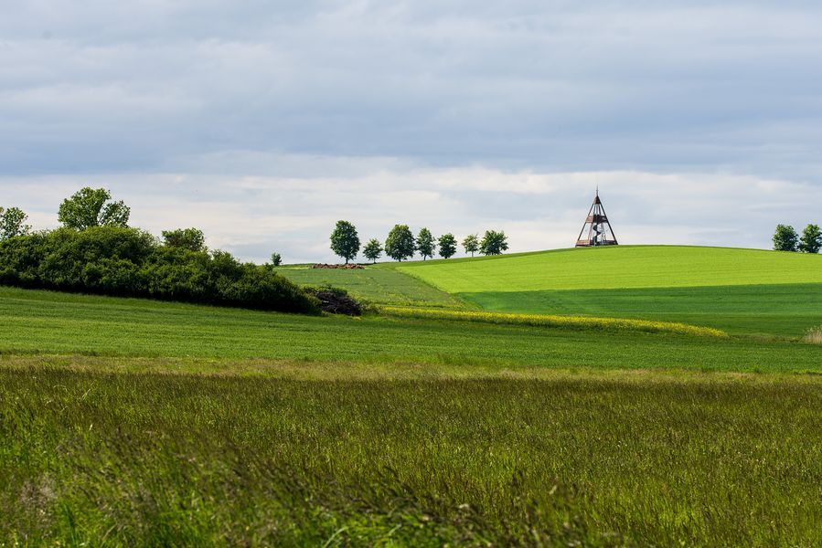 Pohled na rozhlednu Ocmanice, okres Třebíč. Zdroj: Shutterstock.com/Luli-photo
