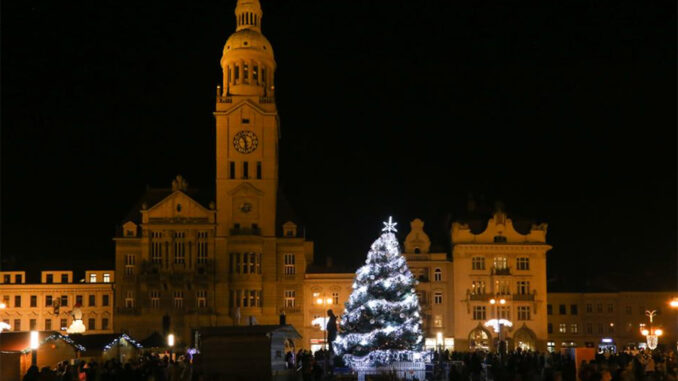 vánoční strom Prostějov