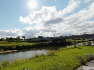 Řeka Morava v Olomouci