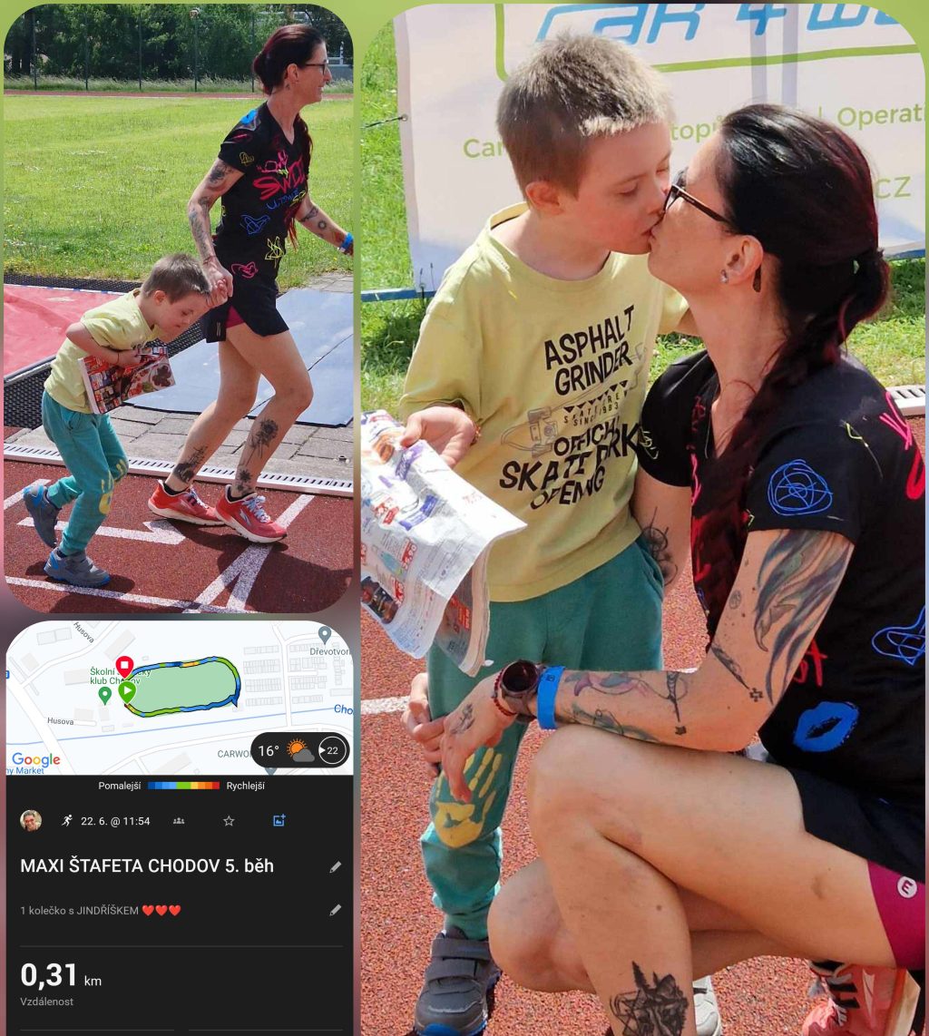 Petra a Jindříšek. Zdroj: Petra Cimbalová