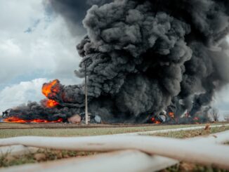 Foto z havárie Hasičský záchranný sbor Olomouckého kraje