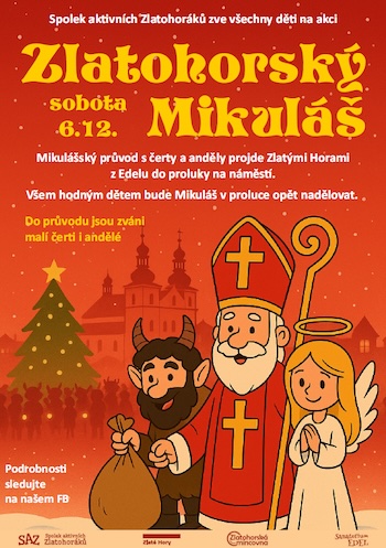 Plakát Mikulášské akce 