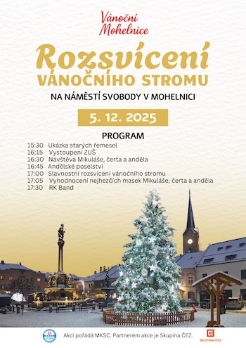 Plakát Mikulášské akce 