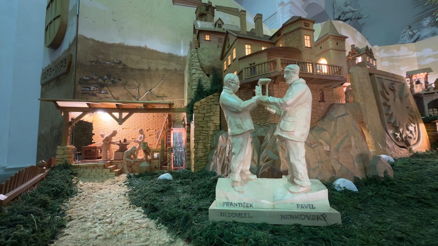 Umístění figurky v betlému