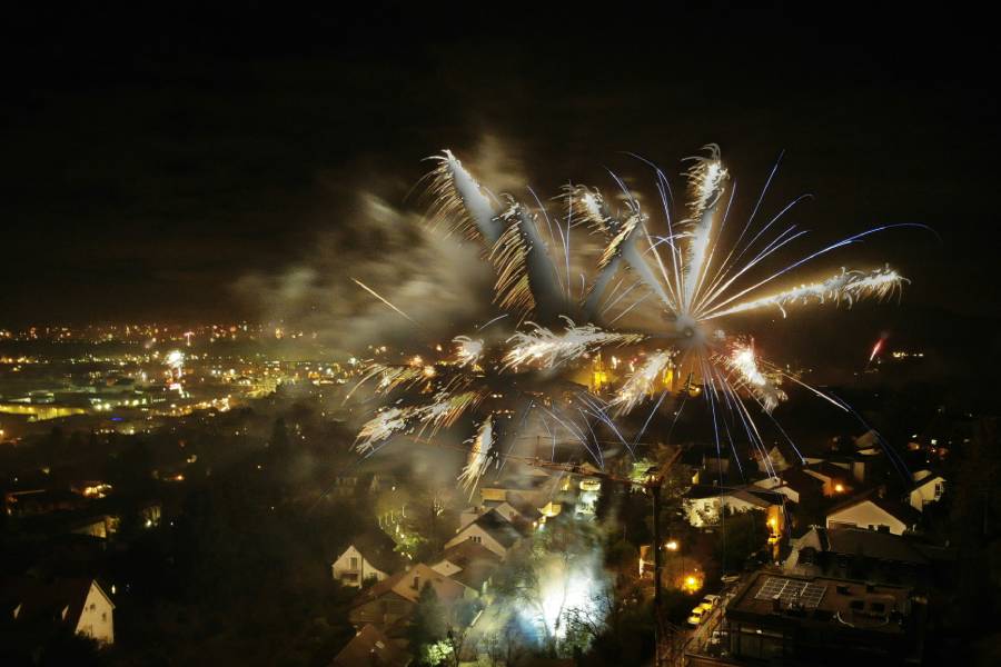 Omezení pro odpalování pyrotechniky na Silvestra