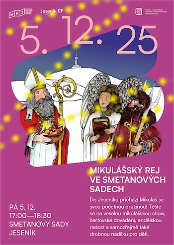 Plakát Mikulášské akce 