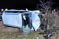 Náraz do stromu uvěznil řidiče v autě. Mobil spustil záchranu