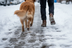 Agresivní posypová sůl. Jak před ní chránit kožené boty i psí tlapky