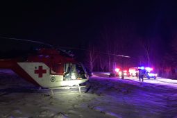 Narazil do stromu. Vrtulník jej ve vážném stavu transportoval do nemocnice