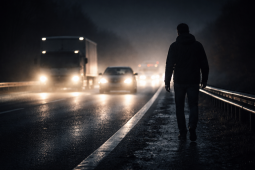 Muž se procházel po D5: Skončil v policejních poutech!