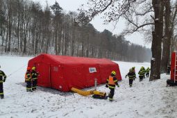 Velká záchranná akce jeskyňáře probíhá v obci Rudice na Blanensku 