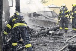 Silvestr u jihomoravských hasičů byl letos klidnější než loni