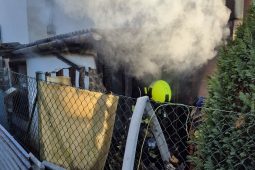 Kotelna ve Zlíně vzplála při topení, plameny sežehly přístavbu rodinného domu