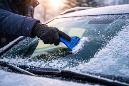 Vyjíždíte s autem se zamrzlými okny? Zaplatíte tučnou pokutu