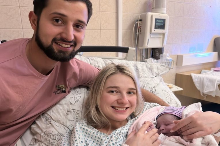 Novoroční radost v Baťově porodnici. První miminko roku je ze Zlína