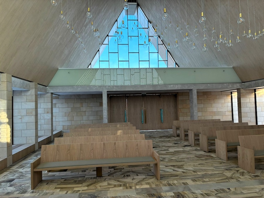 Zrekonstruovaná obřadní síň v přerově