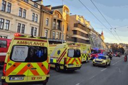 Požár v nemocnici: Na ulici Drobného v Brně hořely akumulátory