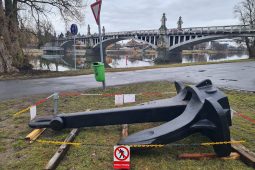 FOTO: Kotva ze zaoceánské lodi Třinec brzy dorazí do Třince