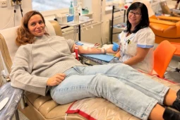 Valentýnské rande ve znamení odběru krve: Evu inspiroval její manžel