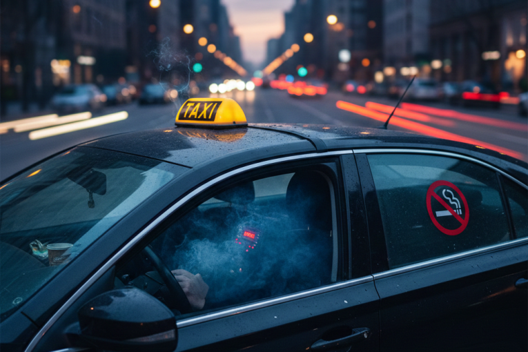 Kouření v taxíku. Co platí pro řidiče i zákazníky a jaké mýty šíří samotní řidiči