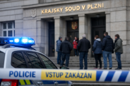 Poplach u soudu v Plzni: Anonym nahlásil bombu!