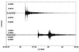 Okolí Vrábče zasáhlo slabé zemětřesení. Lidé hlásili chvění i cinkání nádobí