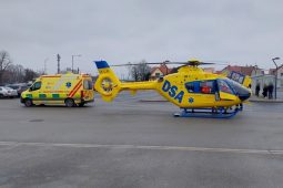 Vážná nehoda na křižovatce v centru Vyškova: Střetla se dvě osobní auta