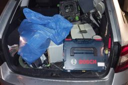 Noční vloupání na D1: Škoda stovky tisíc, zloděje už za pár hodin zadržela zásahovka