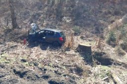 Nehoda na Třebíčsku. Mladá řidička vyletěla se škodovkou ze silnice