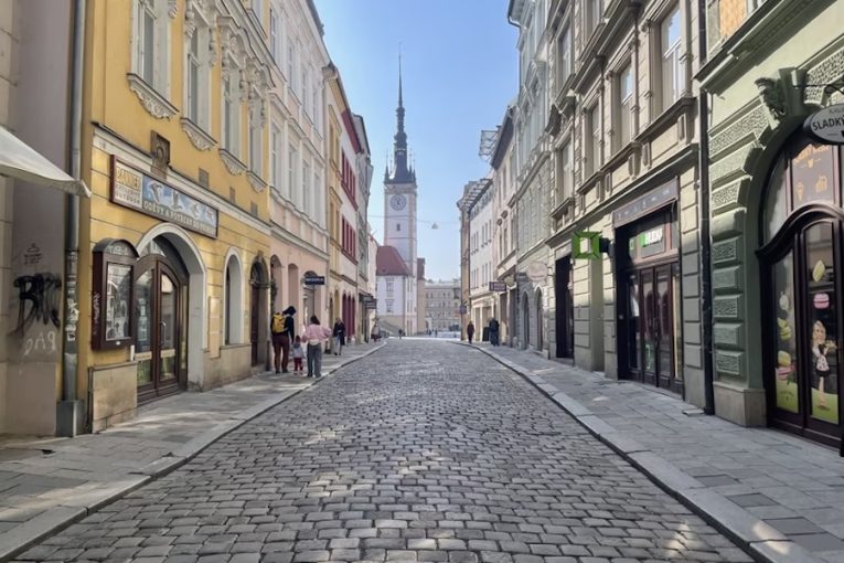 Ostružnická ulice v OlomouciV