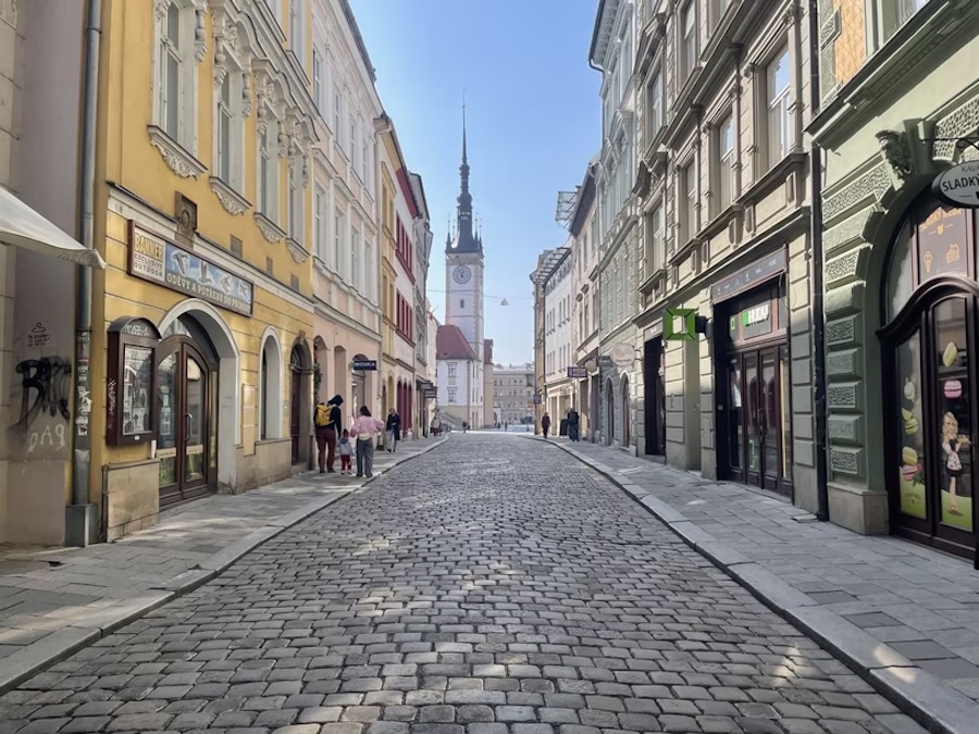 Ostružnická ulice v OlomouciV