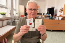 Pavel Král poprvé daroval krev v roce 1995. Je nadějí pro pacienty